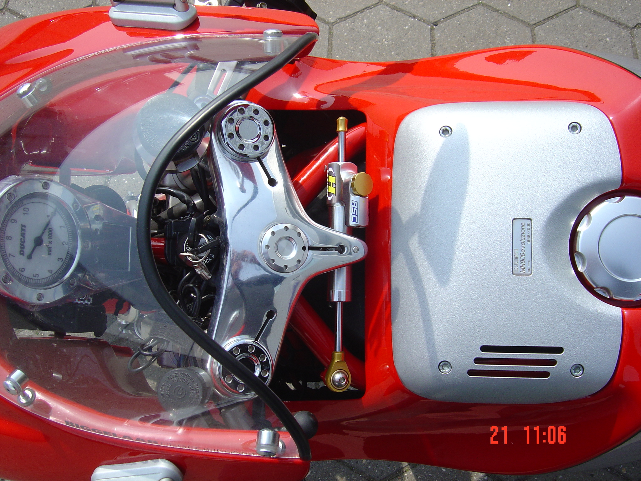 St.d. mounting kit DUCATI MHR 900 EVOLUTIONE