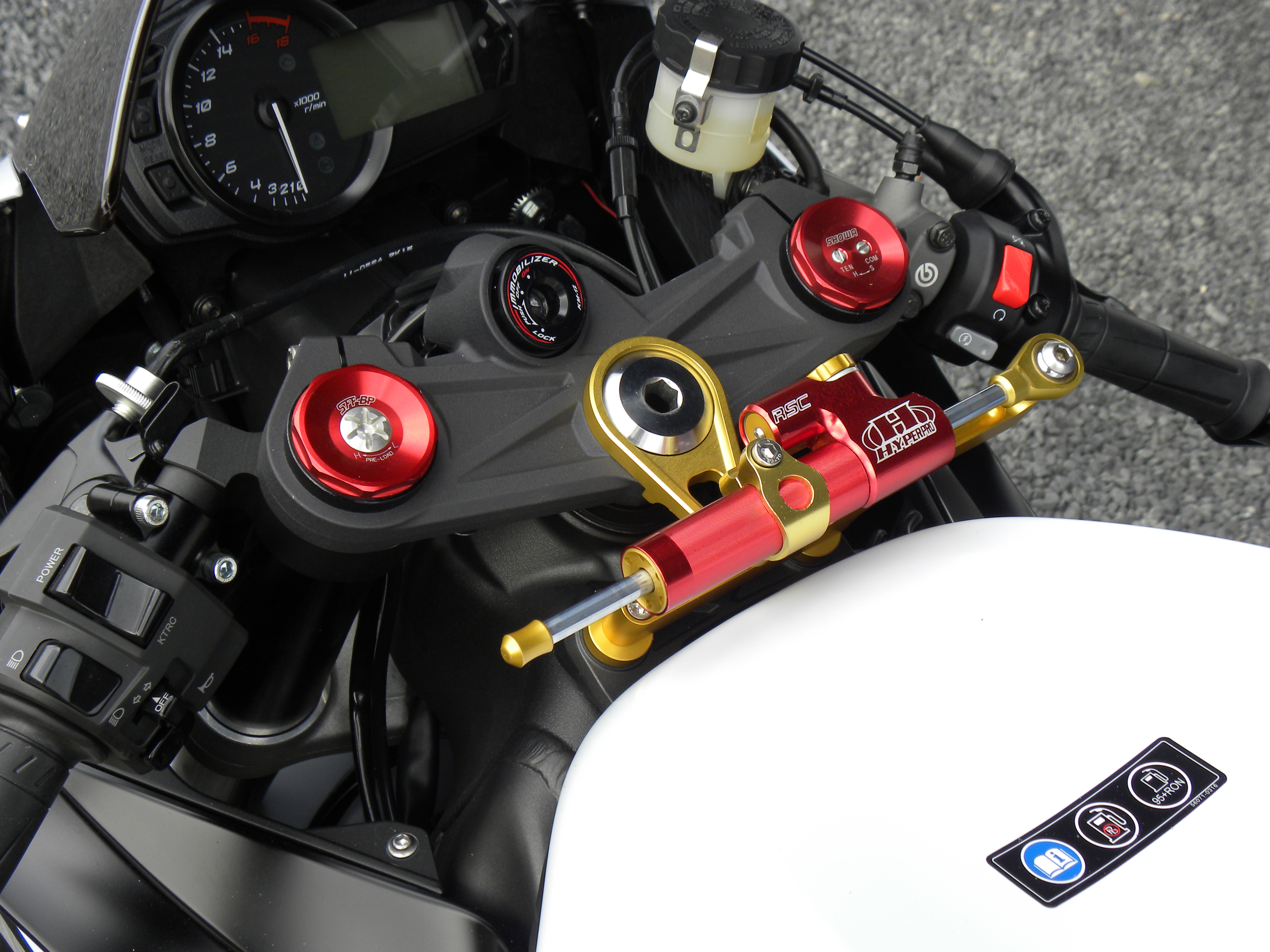 St.d. mounting kit KAWASAKI ZX-6 R (636)
