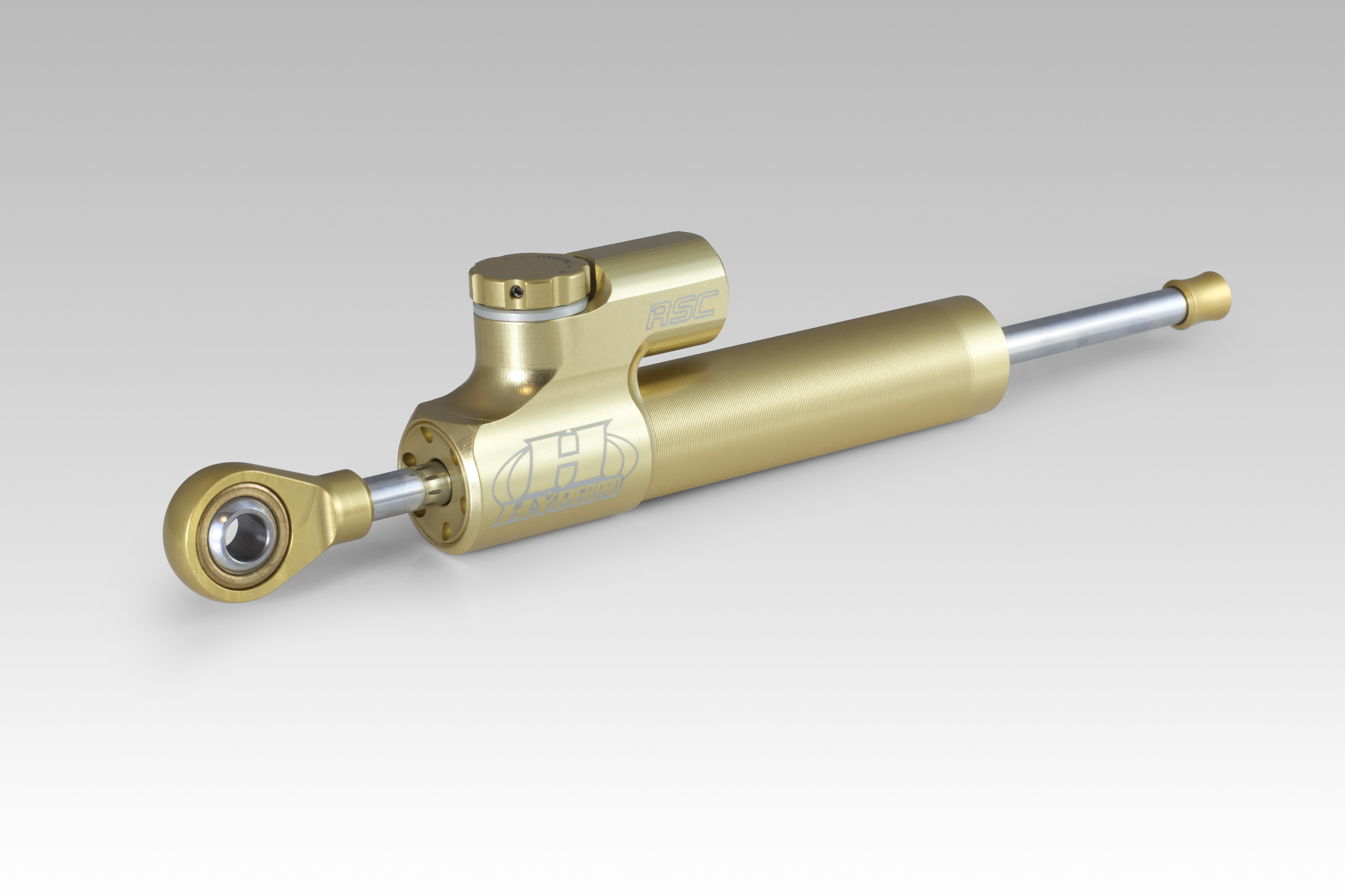 Steering damper 75mm RSC - GOLD