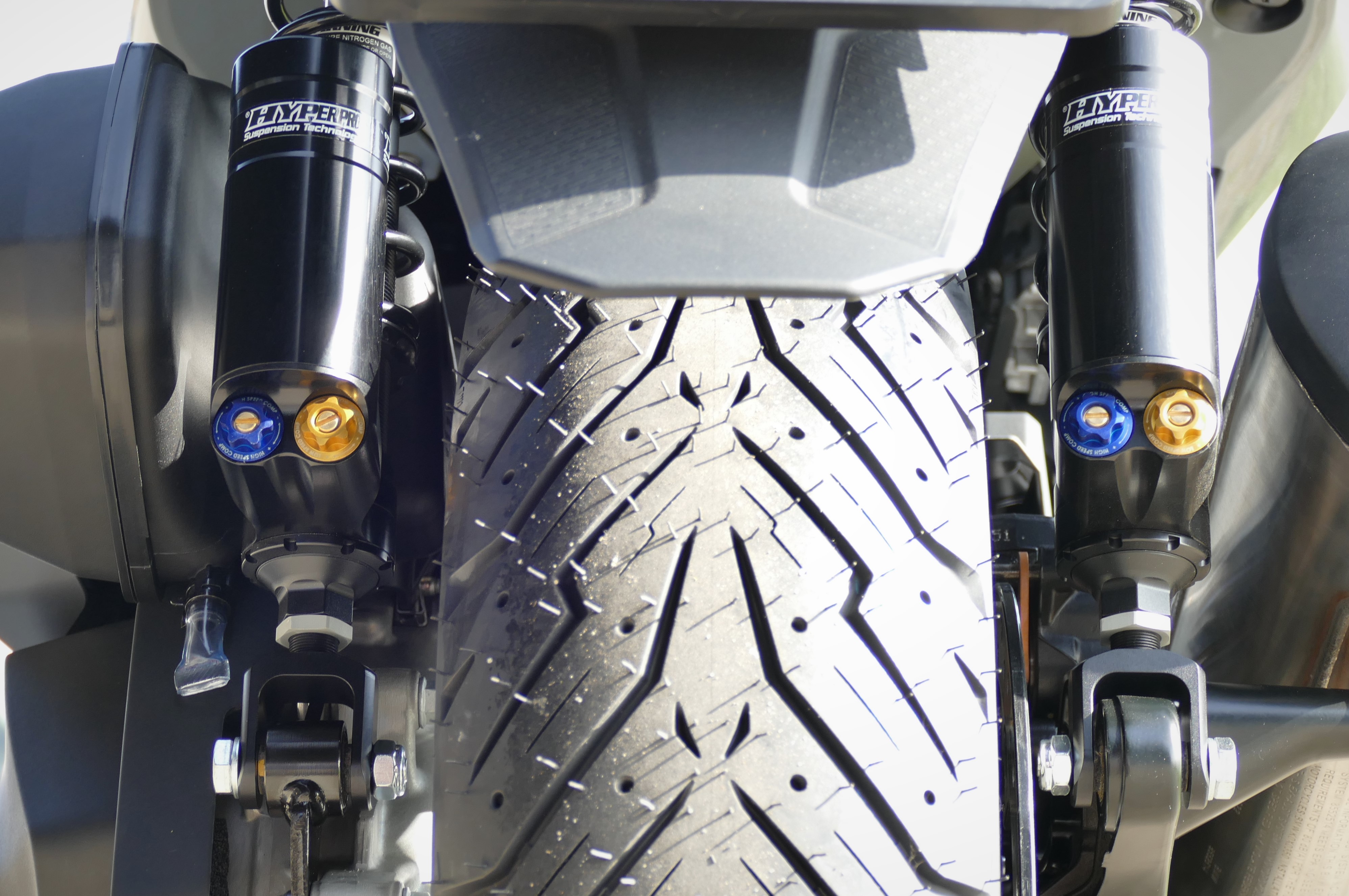 Fixed reservoir shock BMW C 400 GT / X