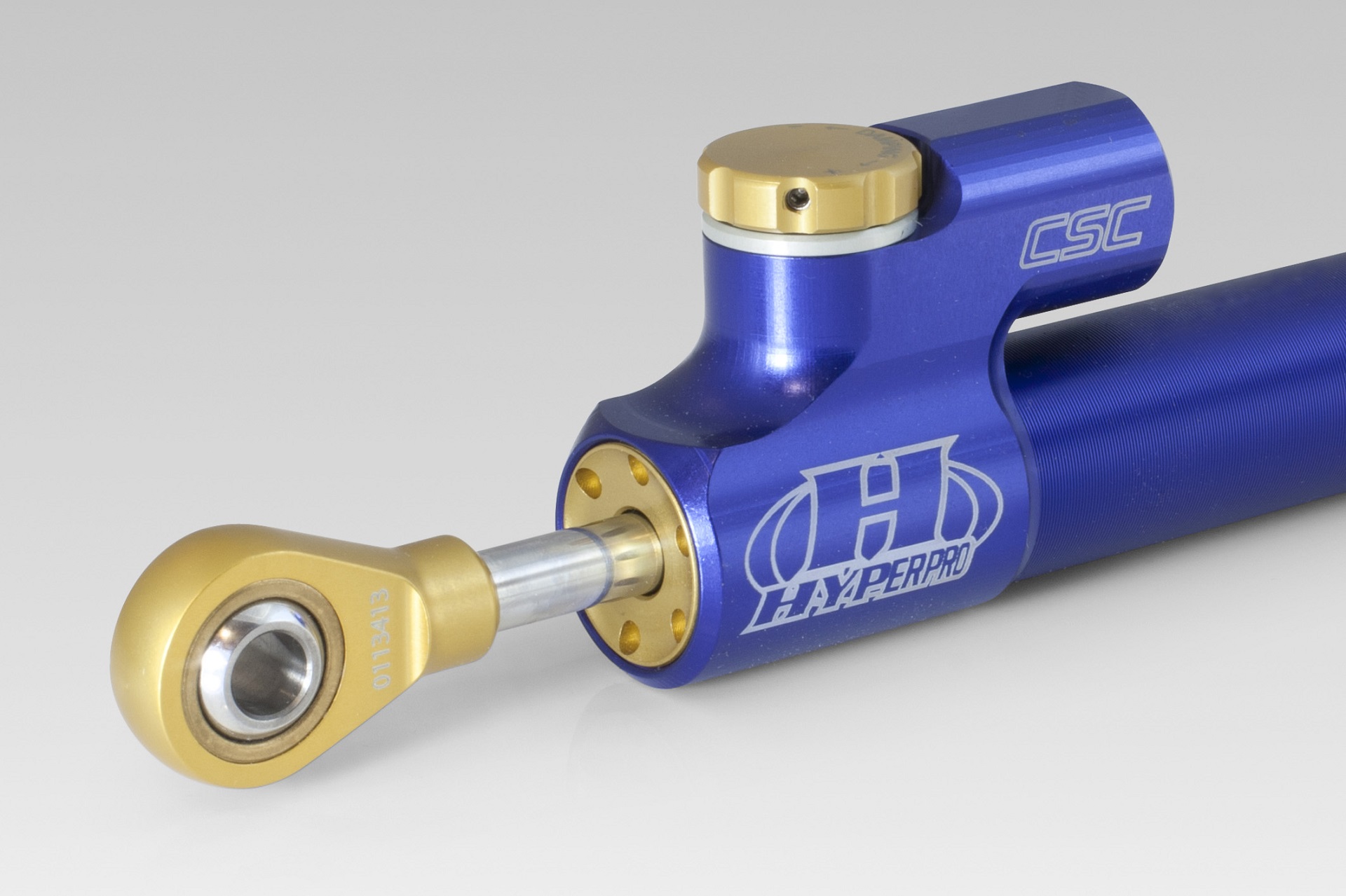 Steering damper 140mm CSC - HYPER PURPLE