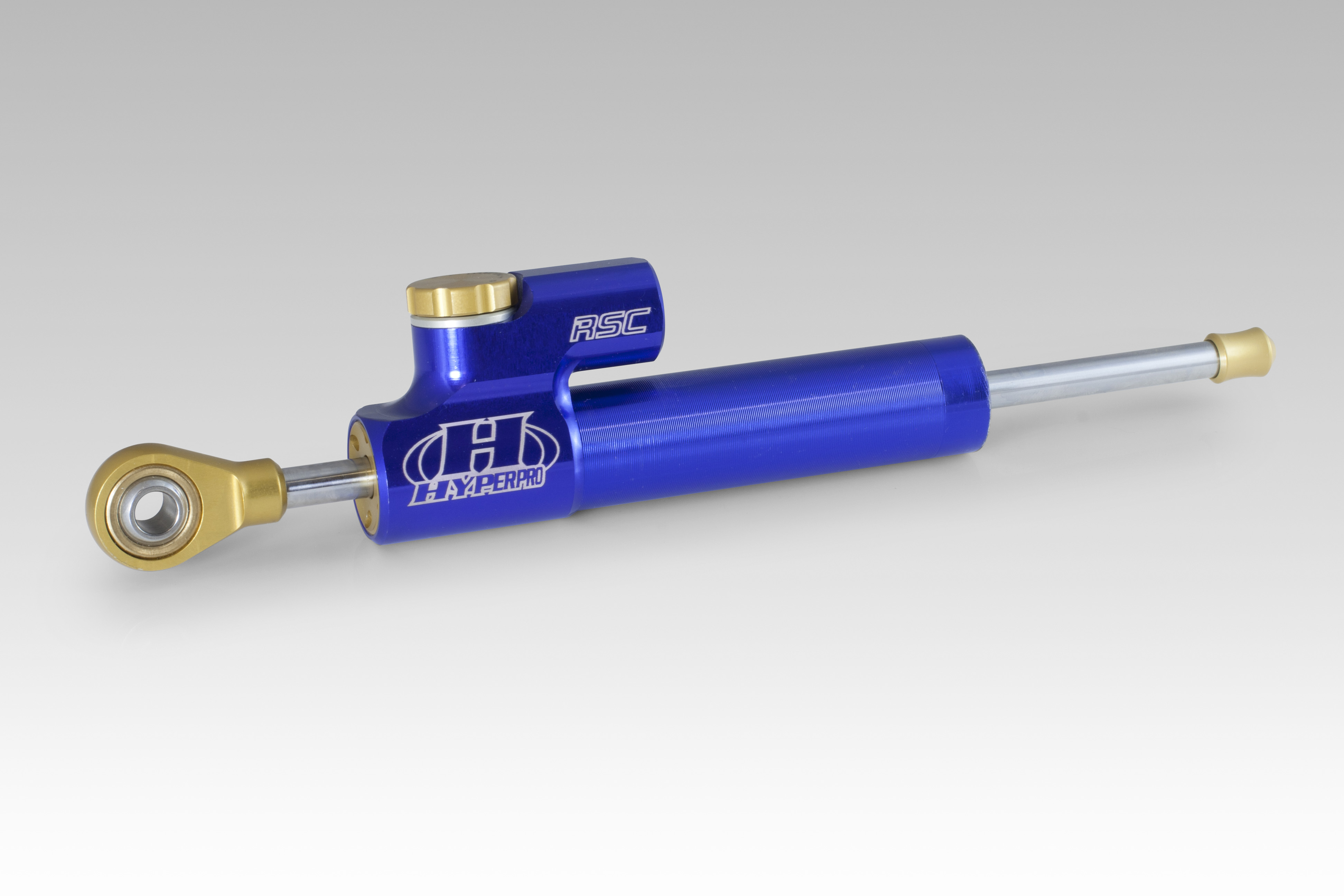 Steering damper 75mm RSC - R - HYPER PURPLE REVERSED