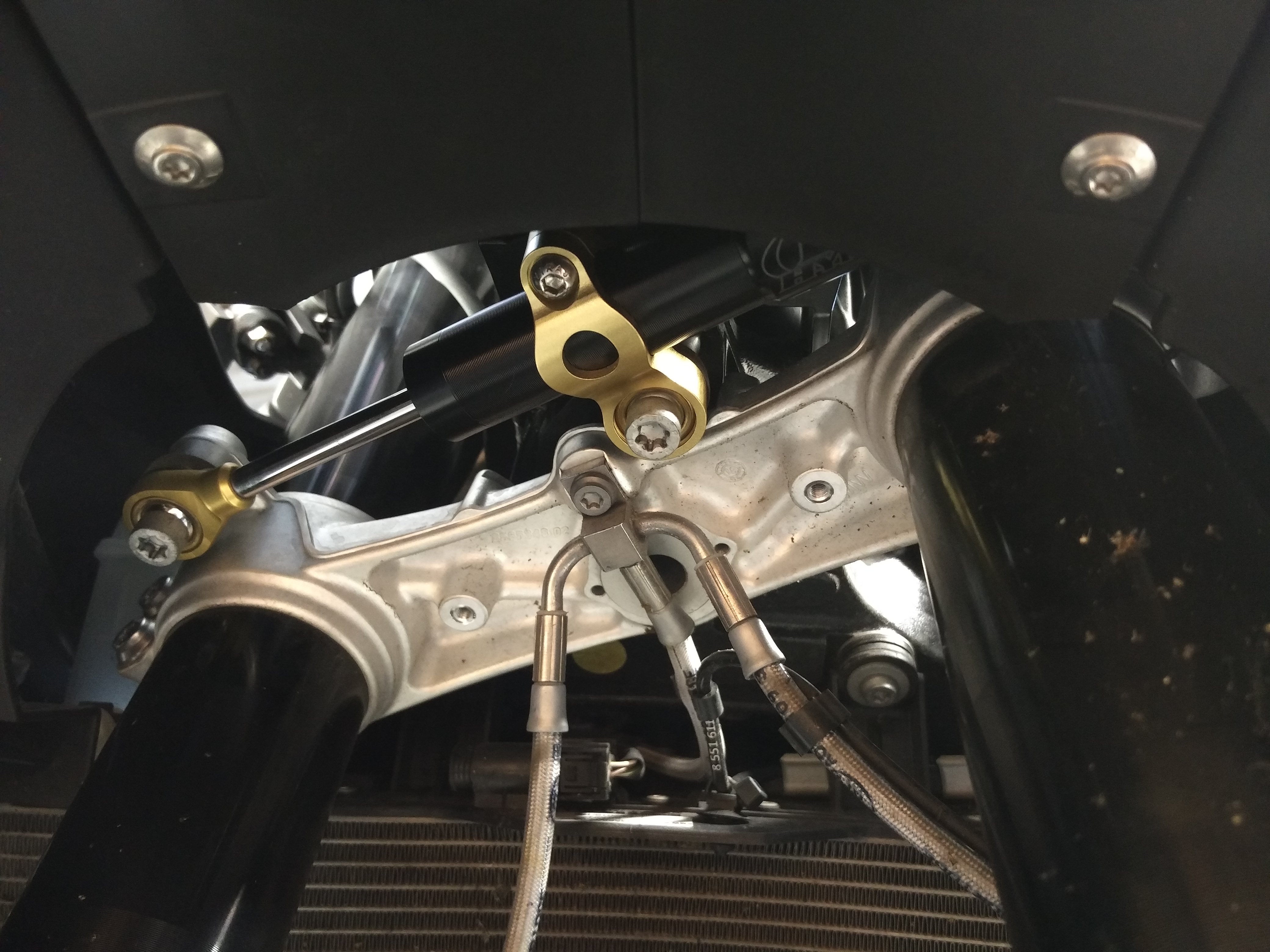 St.d. mounting kit BMW S 1000 RR